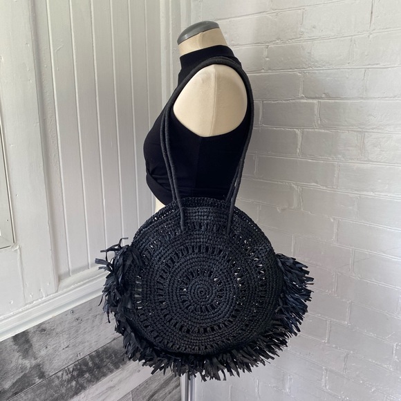 Zara Handbags - Zara Rattan bag